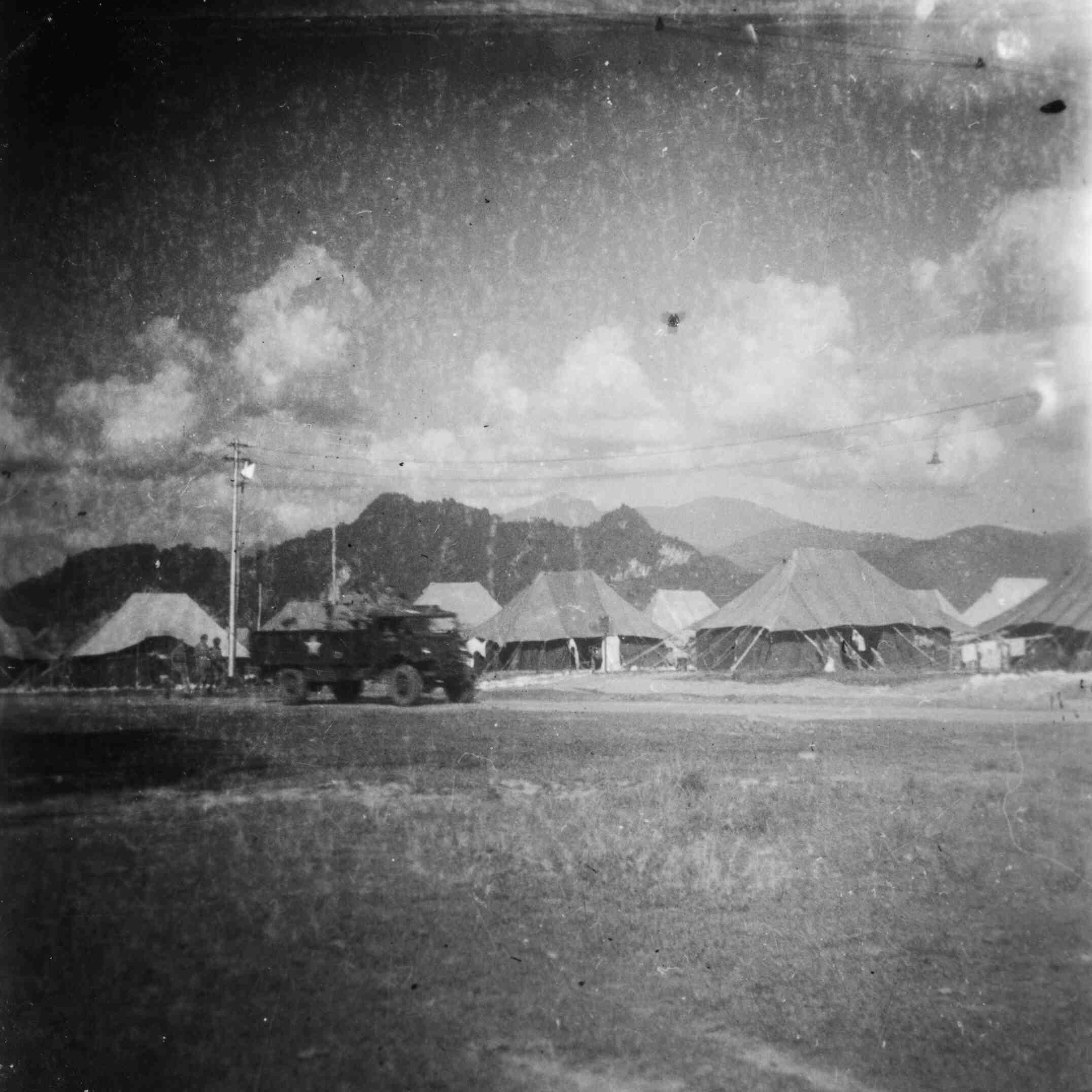 Tiger Lane Camp, Ipoh, Malakka,  rond 1946