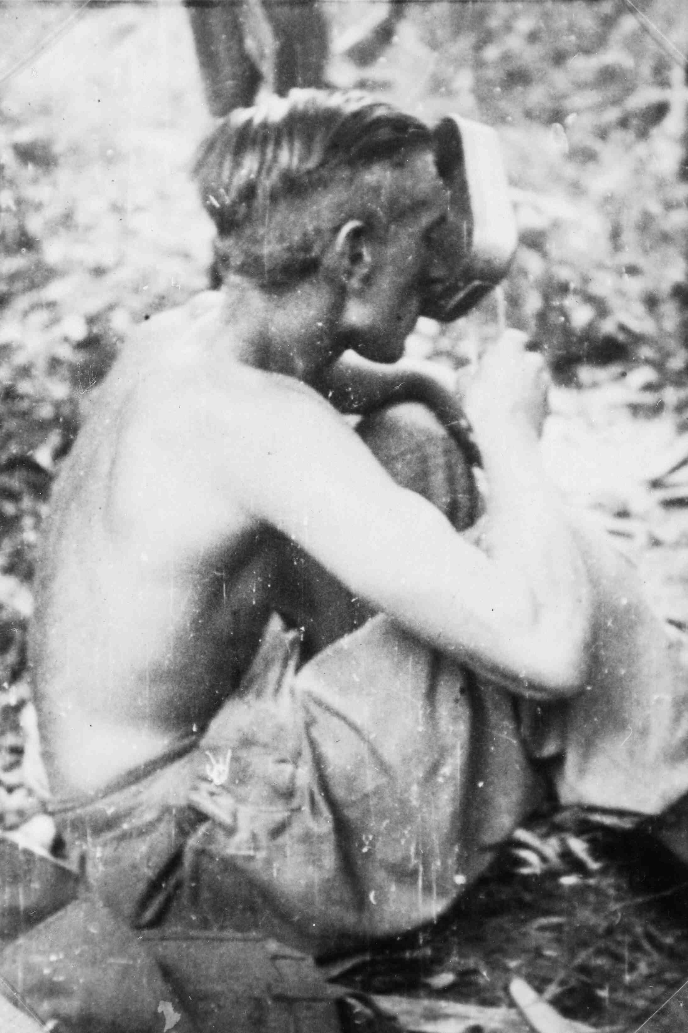 KNIL militairen, Malakka, rond 1946