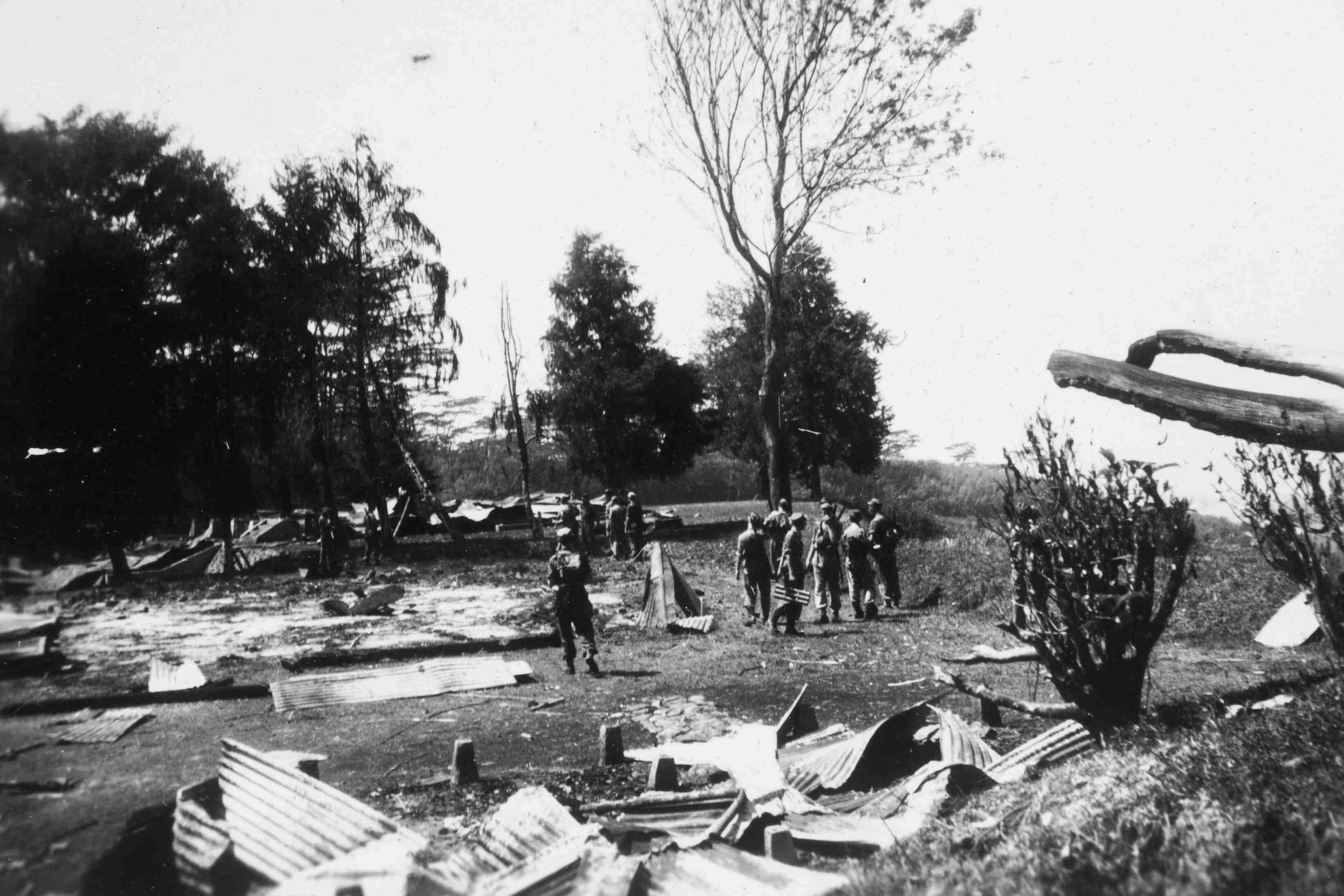 Verkeersweg: Batavia - Bandoeng, rond 1946