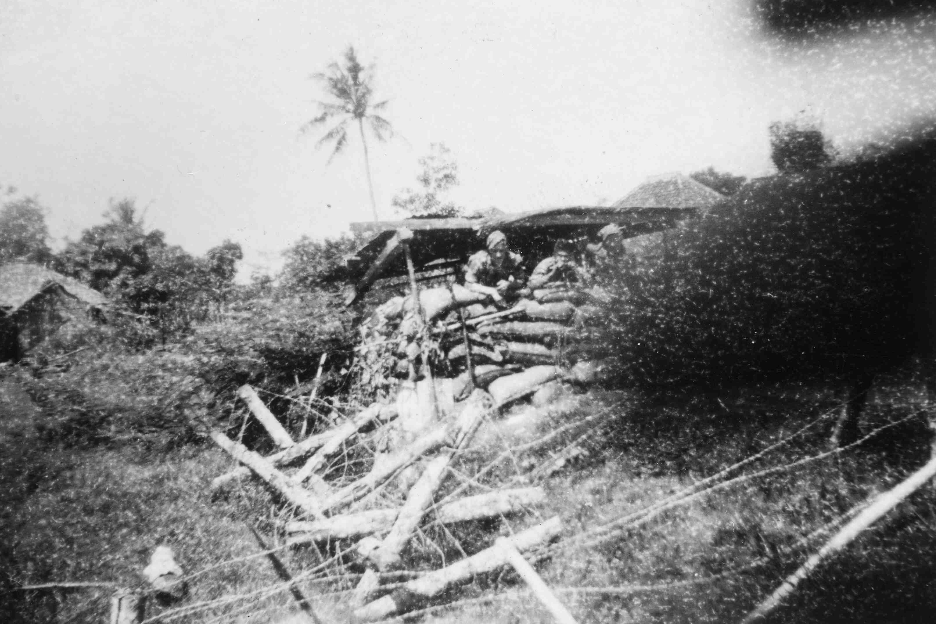 uitzicht op Soreang november 1946