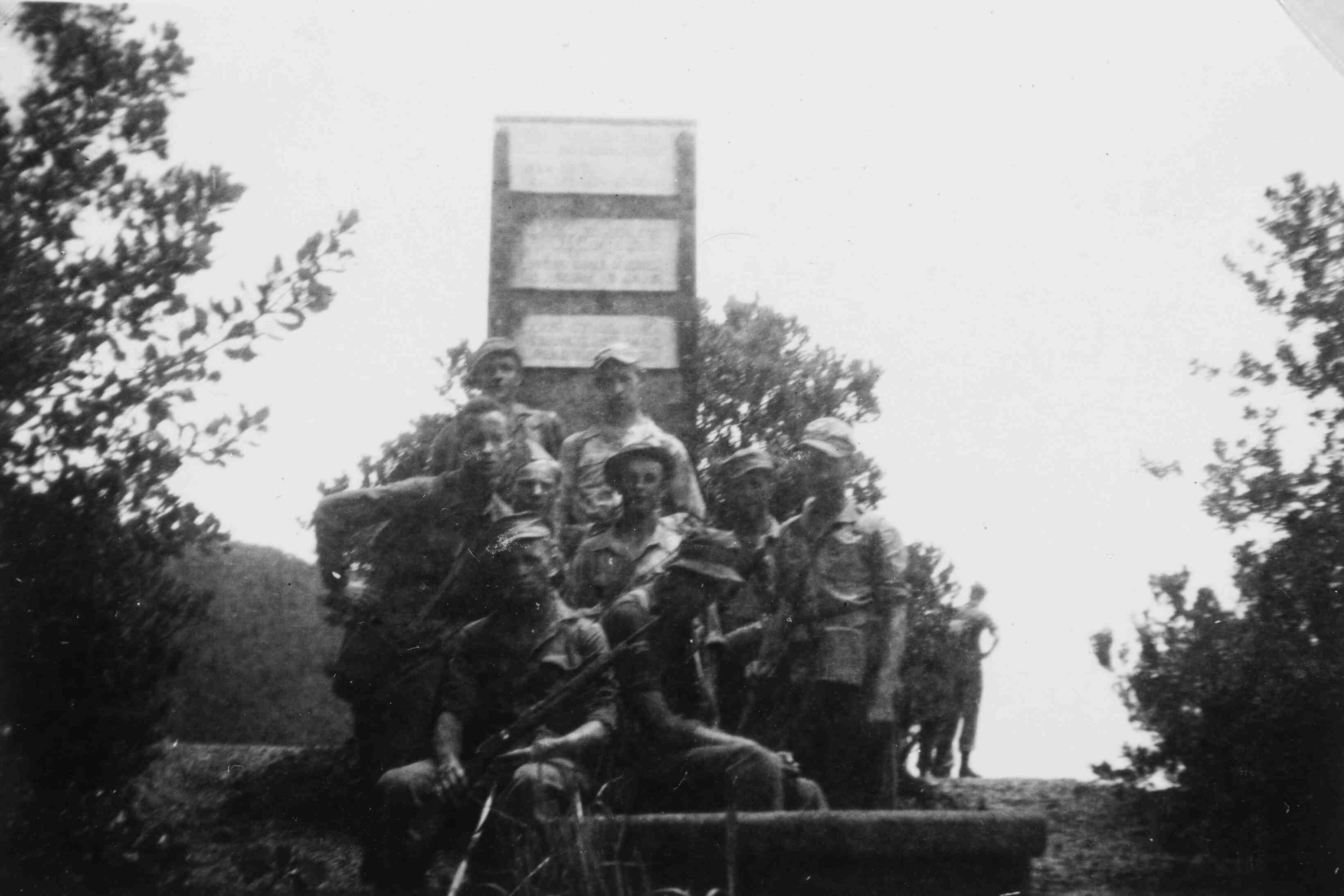 Knil soldaten, Omgeving Lembang, Java, 1946 of 1947 