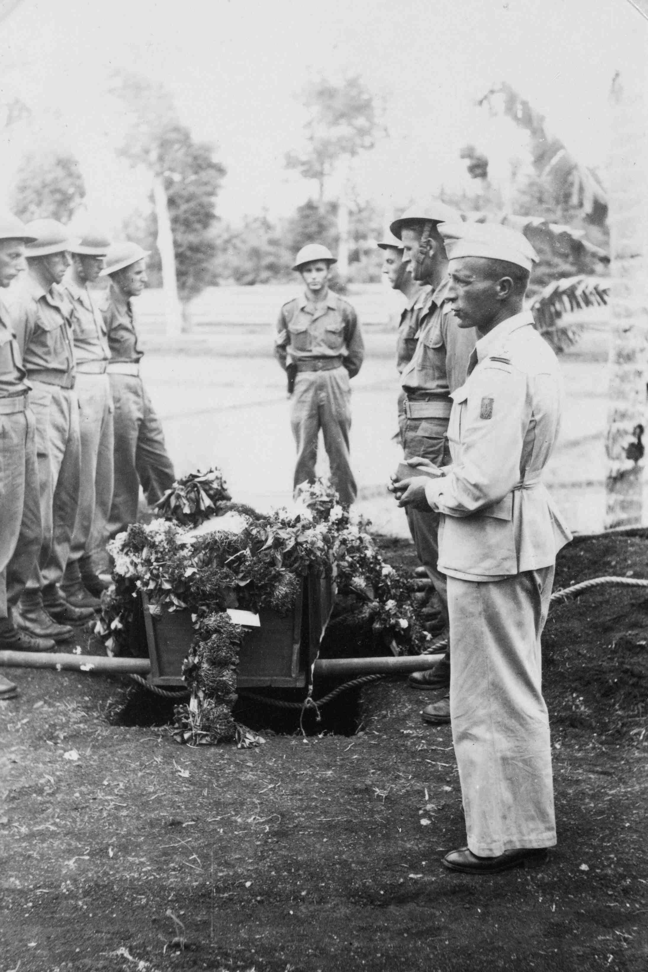 Begrafenis Jacob Strikwerda, Bandoeng, Java