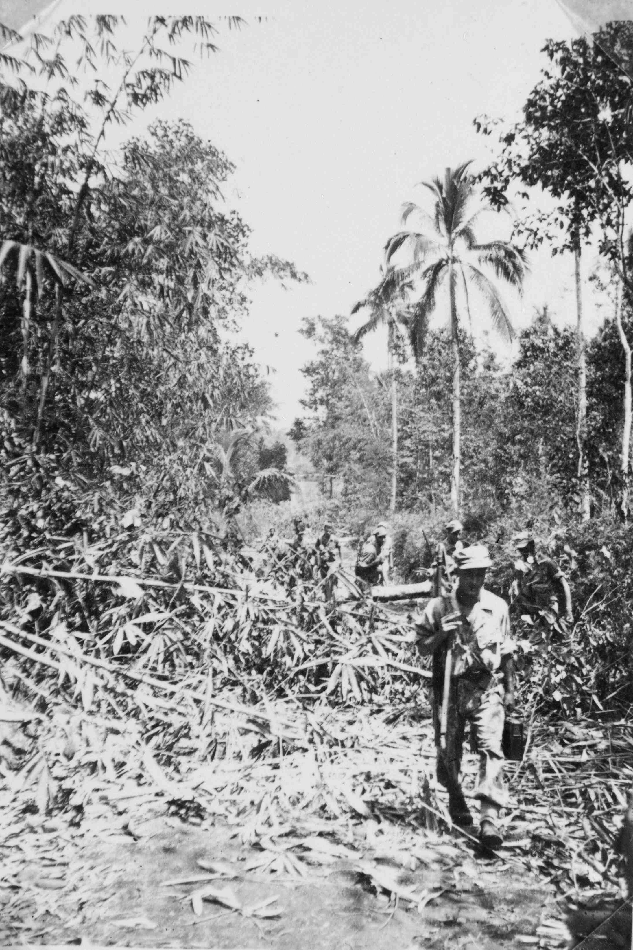 Versperringen, Java, 1947