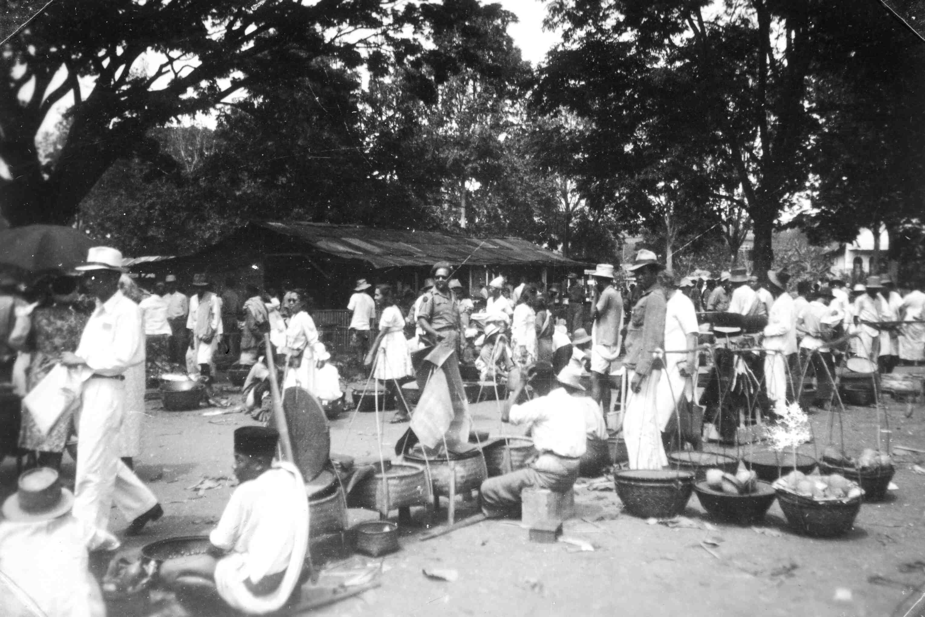 Passar (markt), Java, 1947
