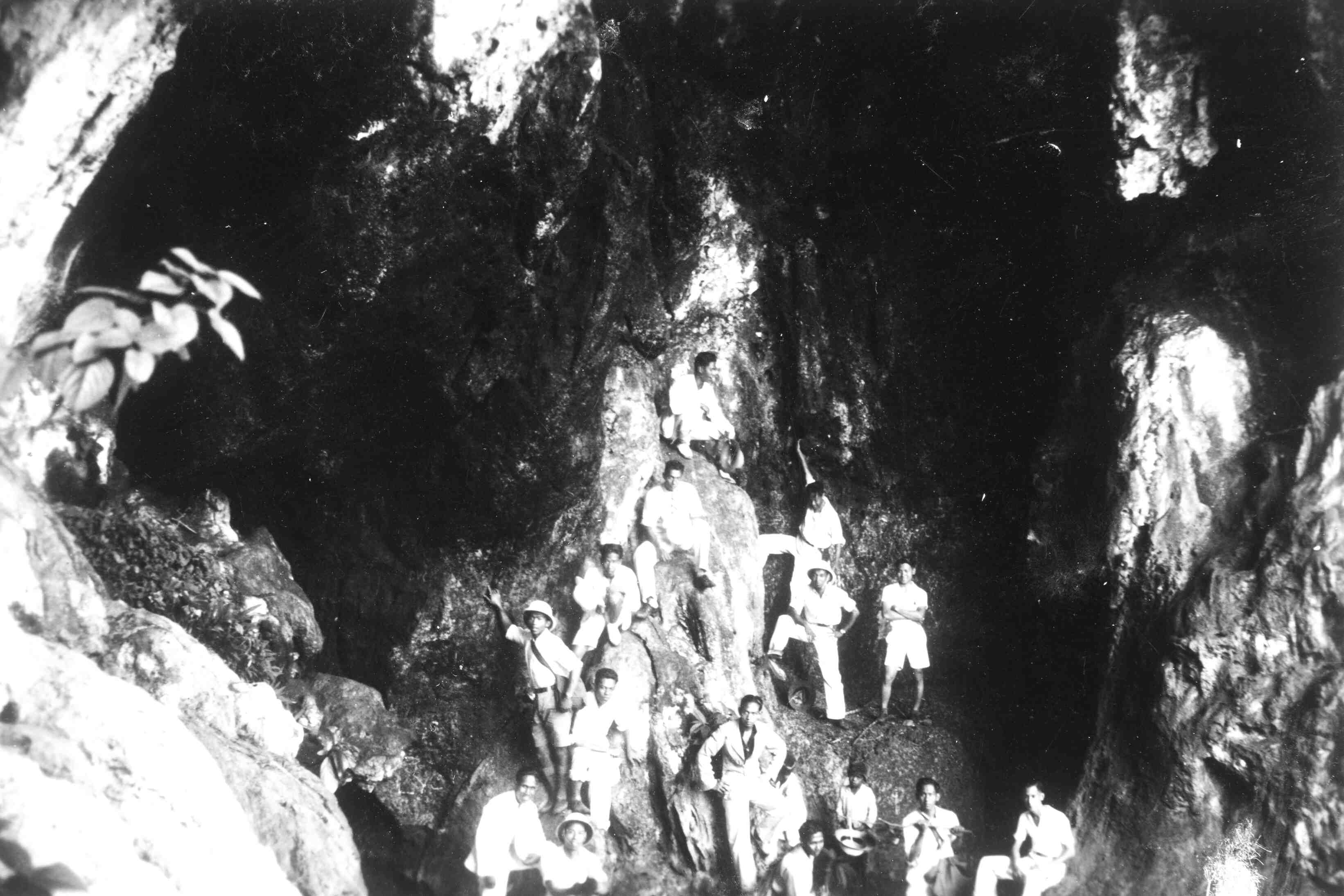 Javanen in de bergen, Java, rond 1947