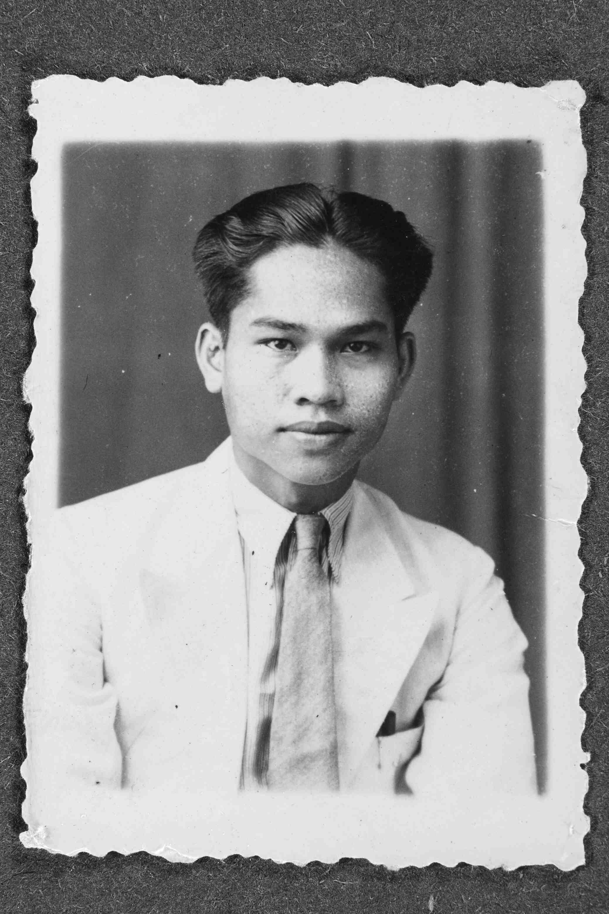 Oude foto's van mensen in Java