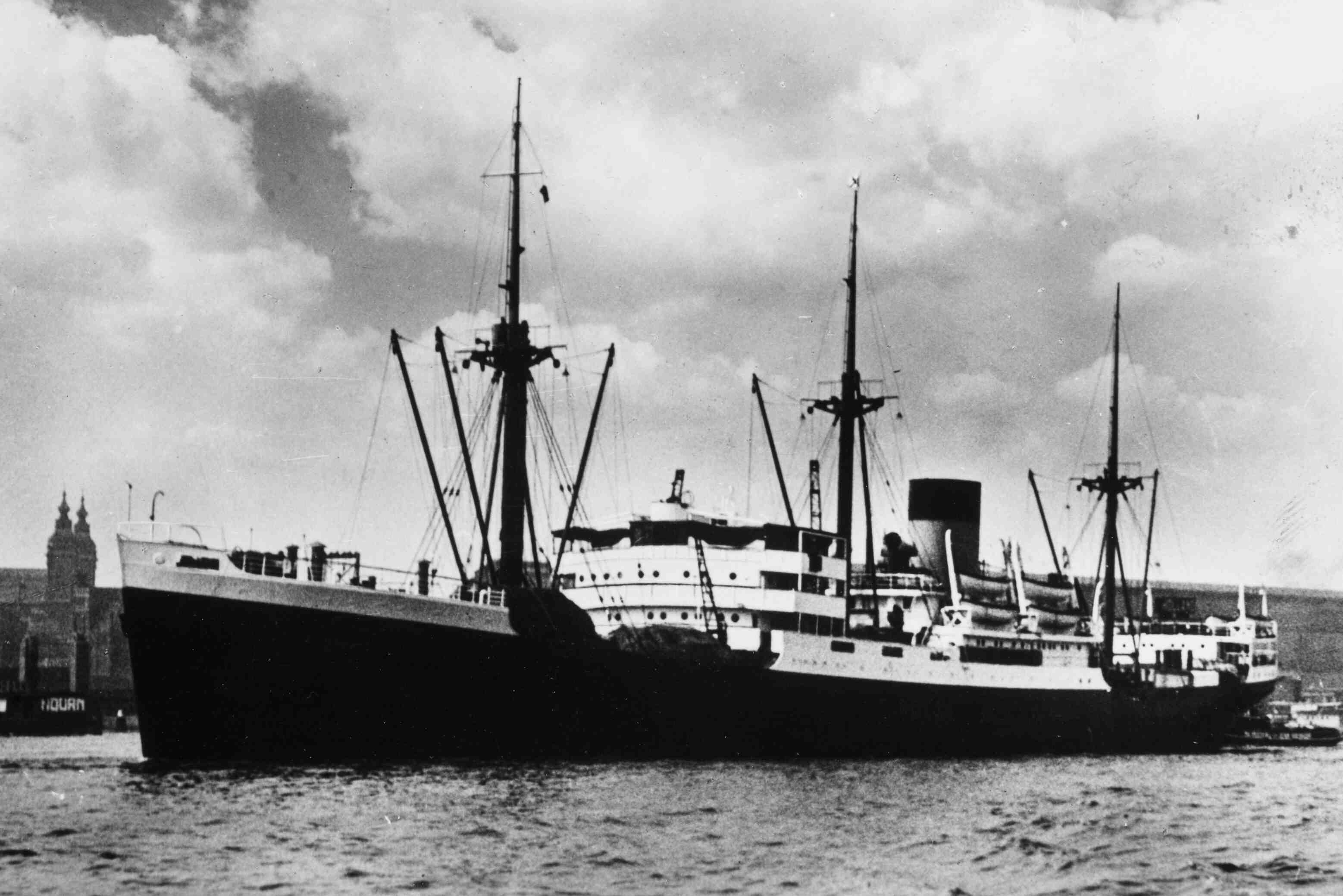 Met de Tabinta terug naar Nederland, rond 1948