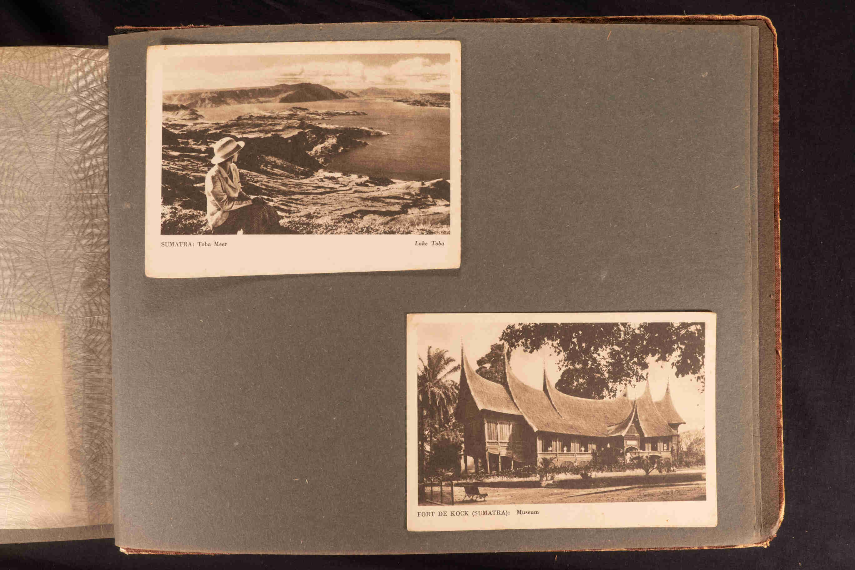 oude ansichtkaart, Indonesië