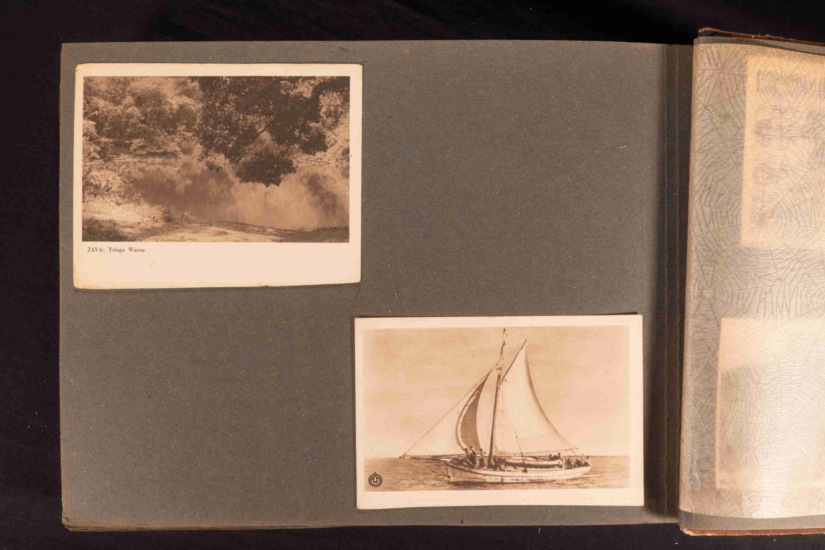 oude ansichtkaaren van Indonesië