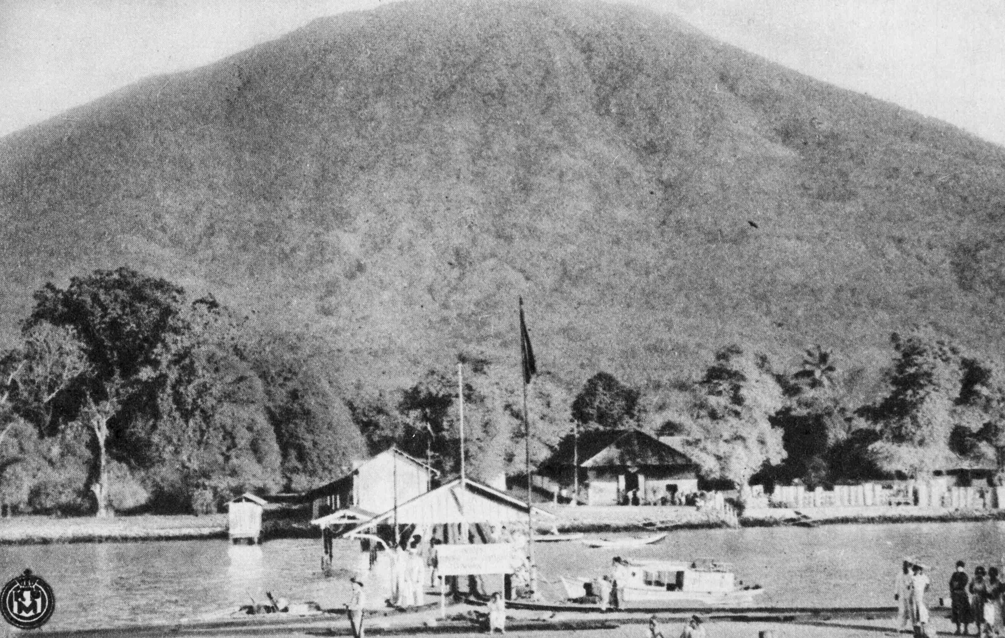 Oude foto van Indonesië