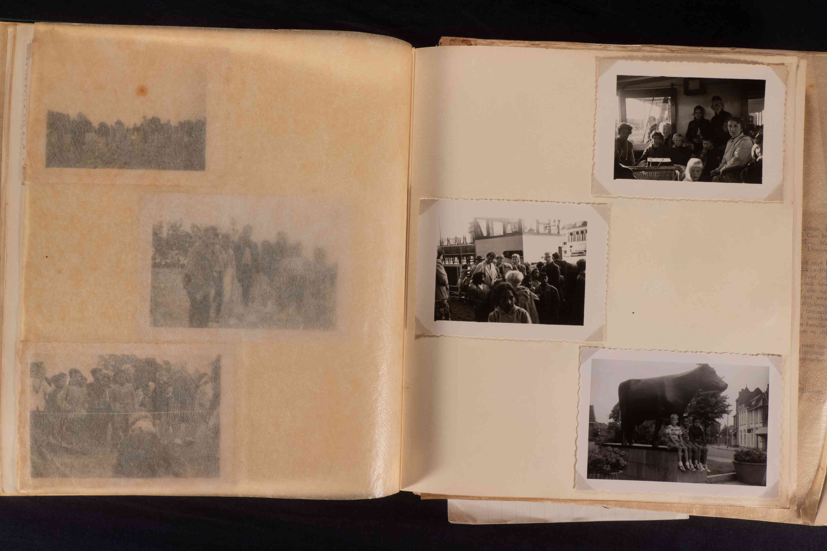 Oude foto's van Ambonezen in Nederland