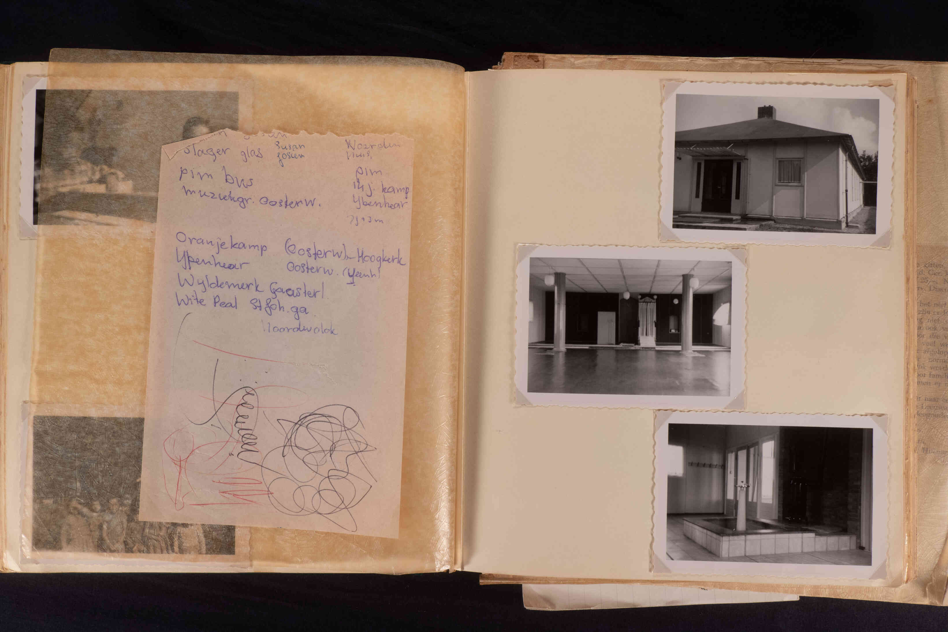 Islamitische gebedsruimte in Ambonezenkamp in Nederland