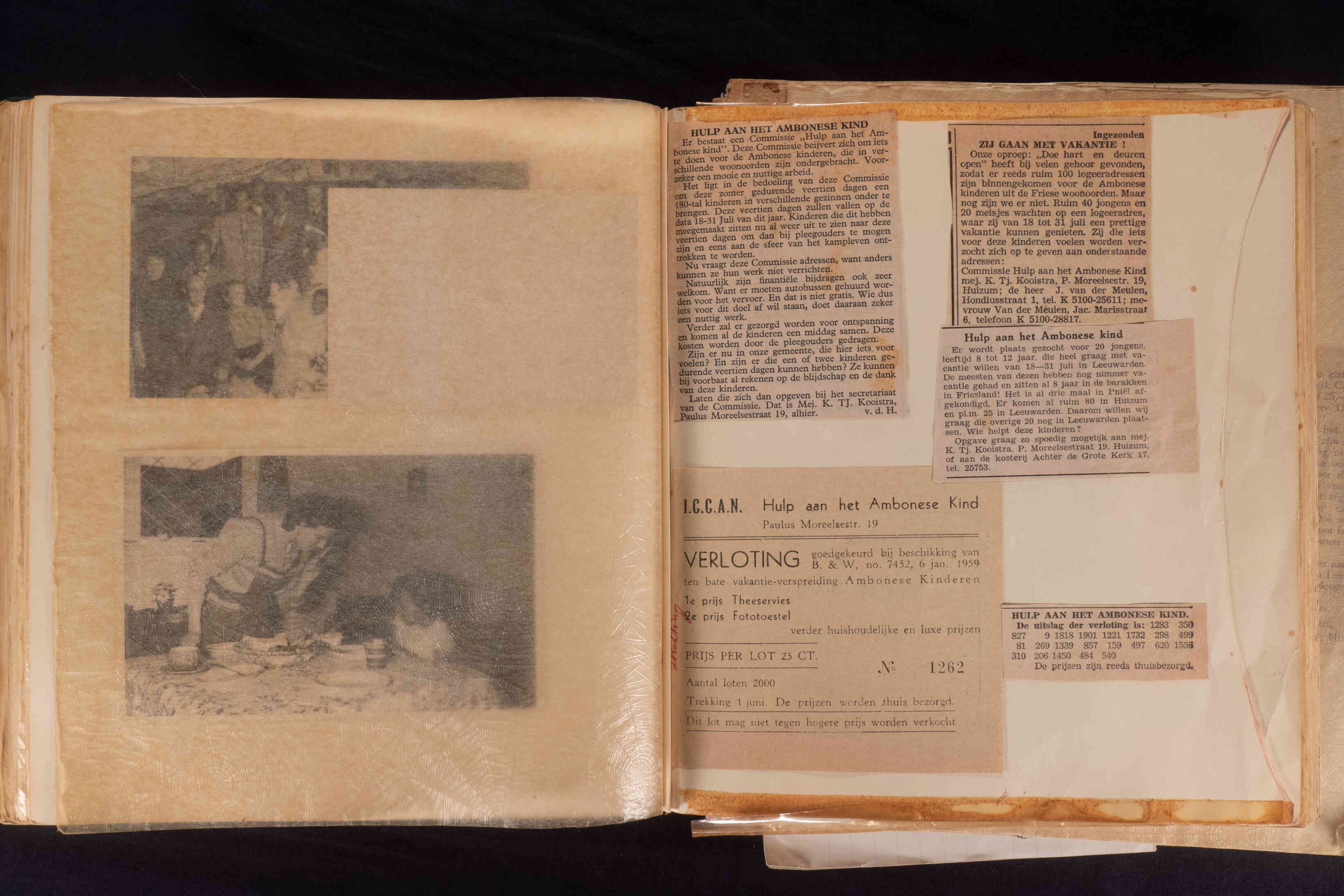 Geld inzamelactie voor Ambonese kinderen