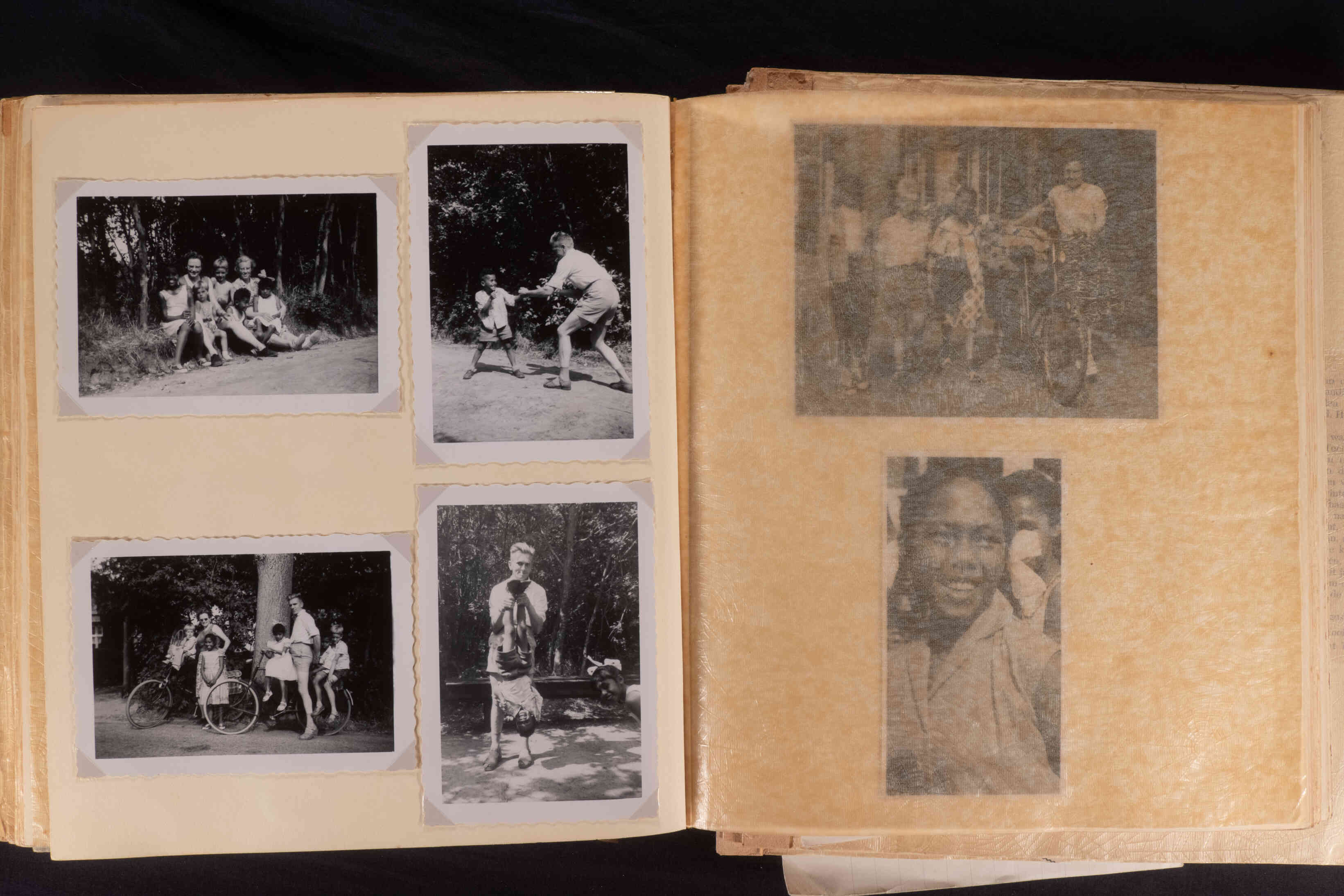 Moluks meisje in Nederland, eind jaren 50