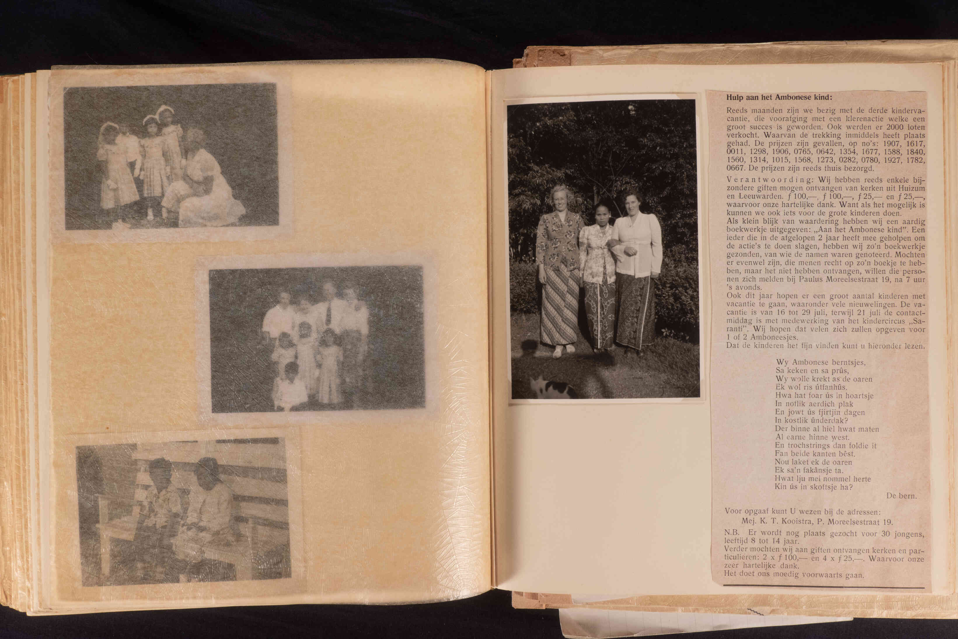 Hulp aan Ambonese kind