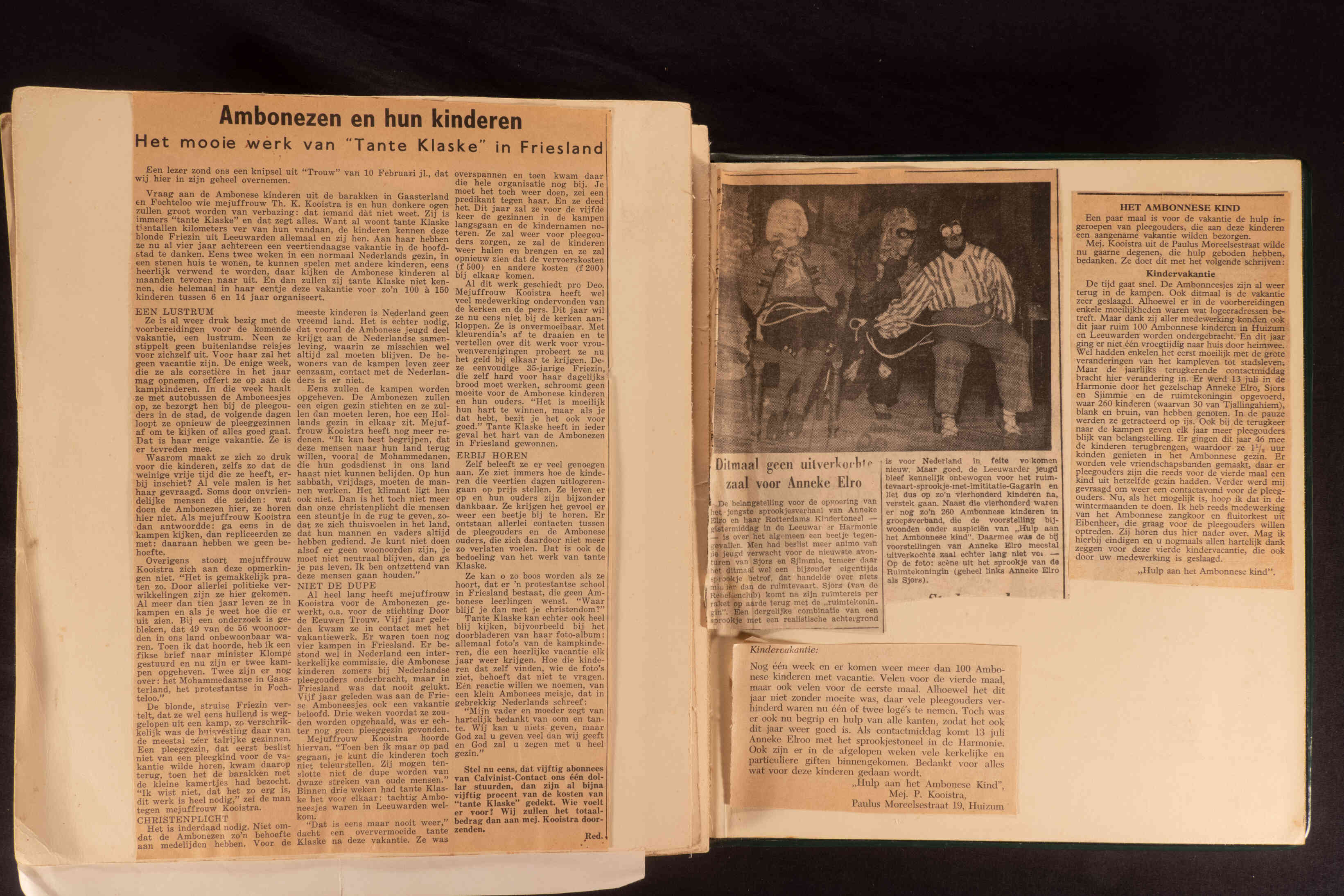 Ambonezen en hun kinderen: Het mooie werk van Tante Klaske in Friesland