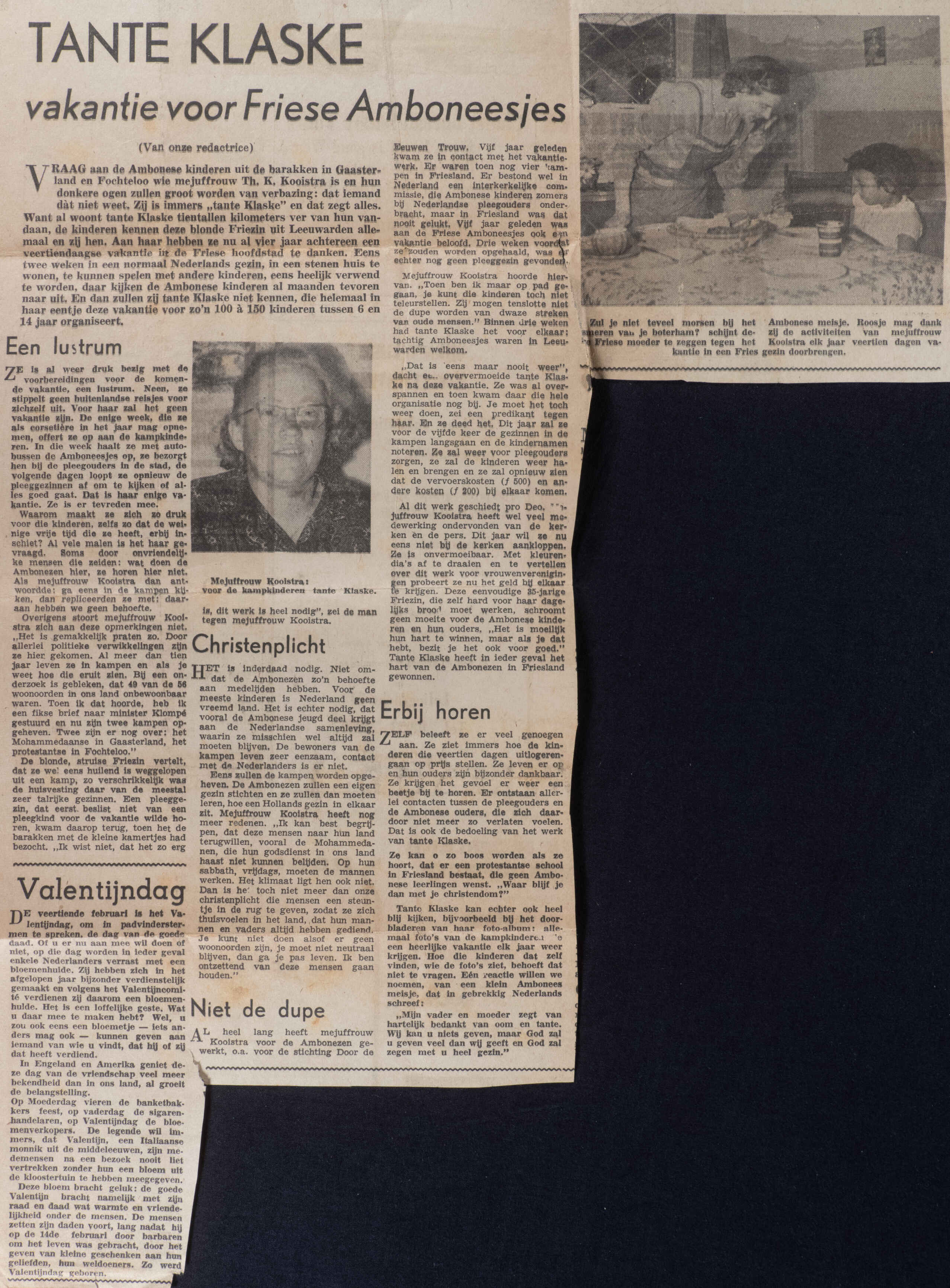 Vakantie in Leeuwarden voor Ambonese kinderen uit Friese woonoorden