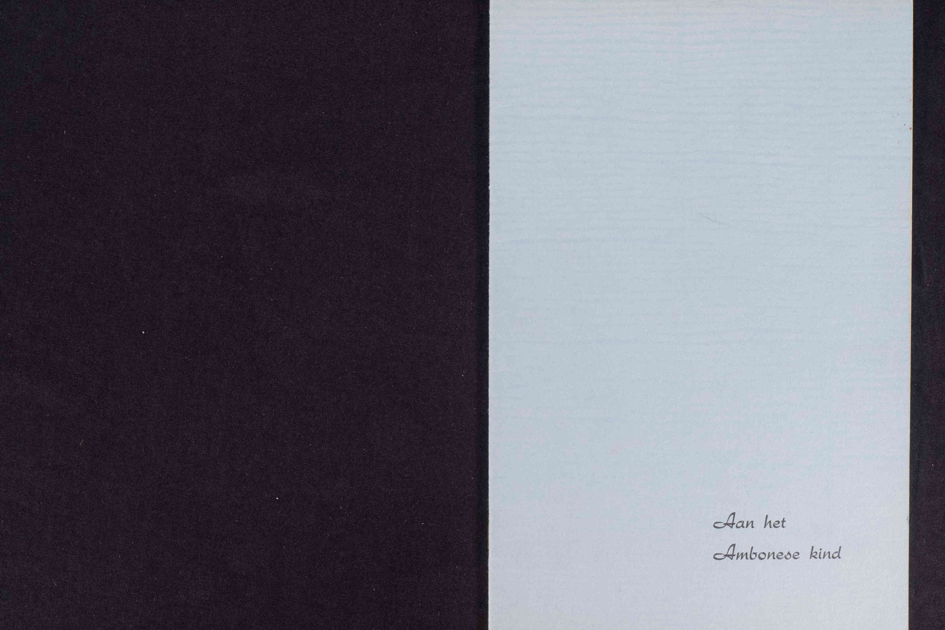 Het Comité, Hulp aan het Ambonese kind, Mej. K. Tj. Kooistra, P. Moreelsestraat 19, J. v. d. Meulen, Hondiusstraat 1