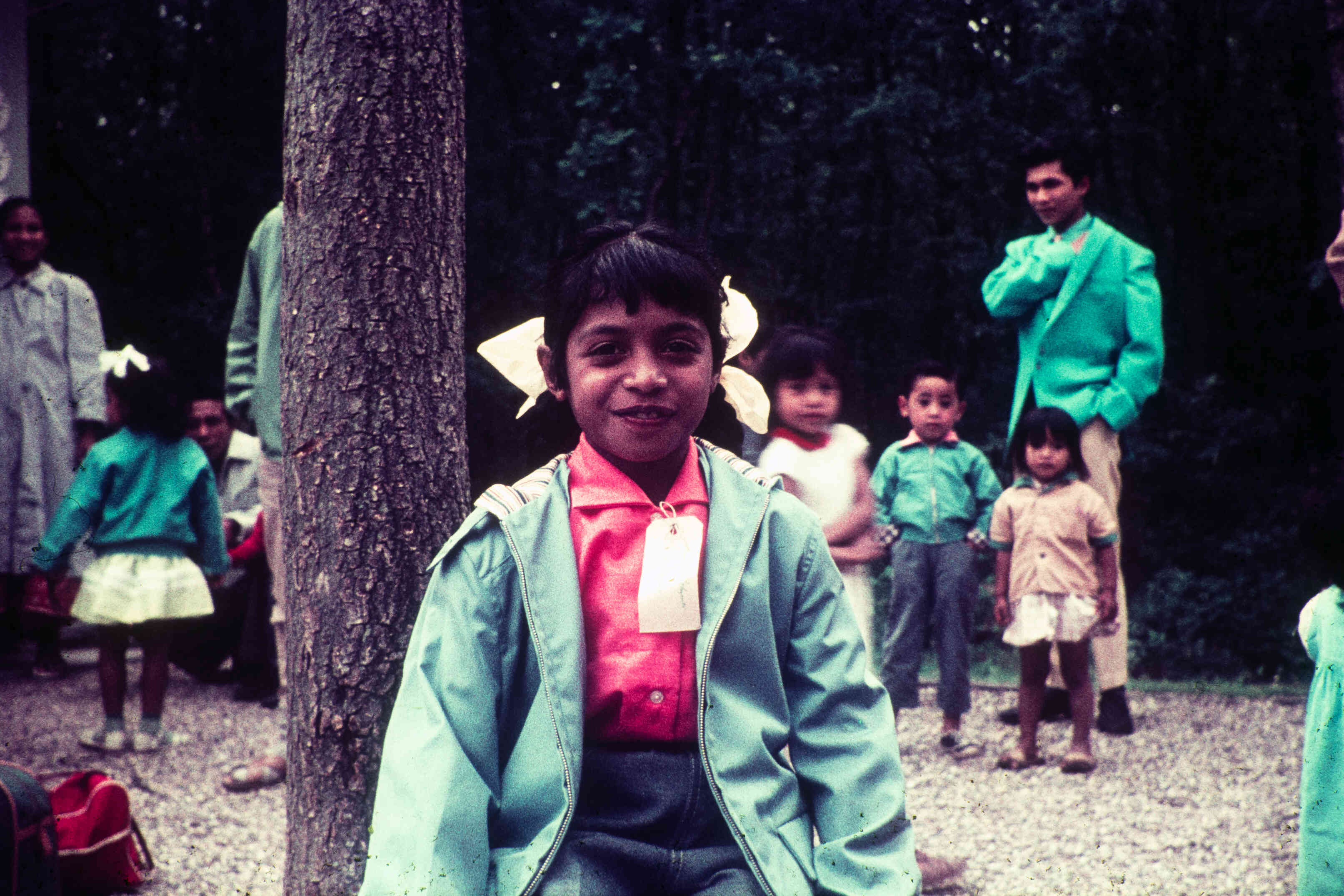 Molukse kinderen op vakantie, eind jaren 50