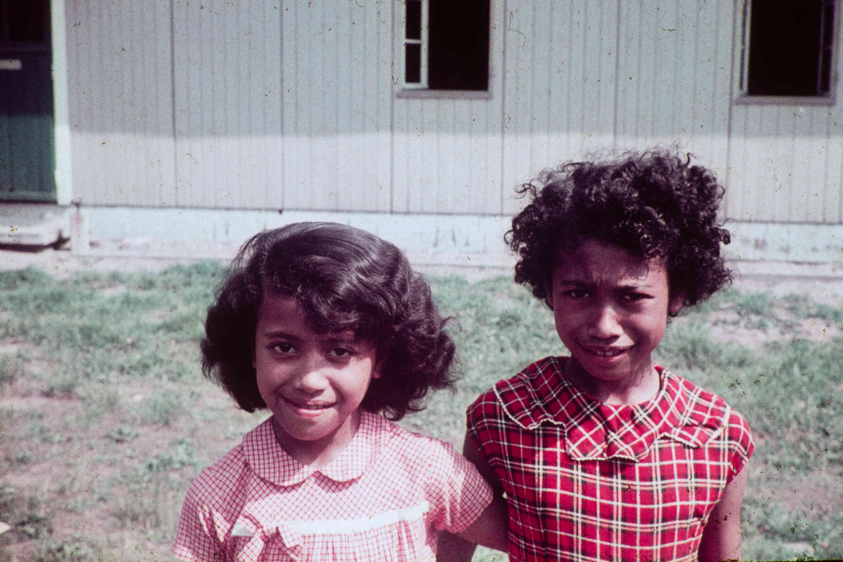 Ambonese kinderen in woonoord