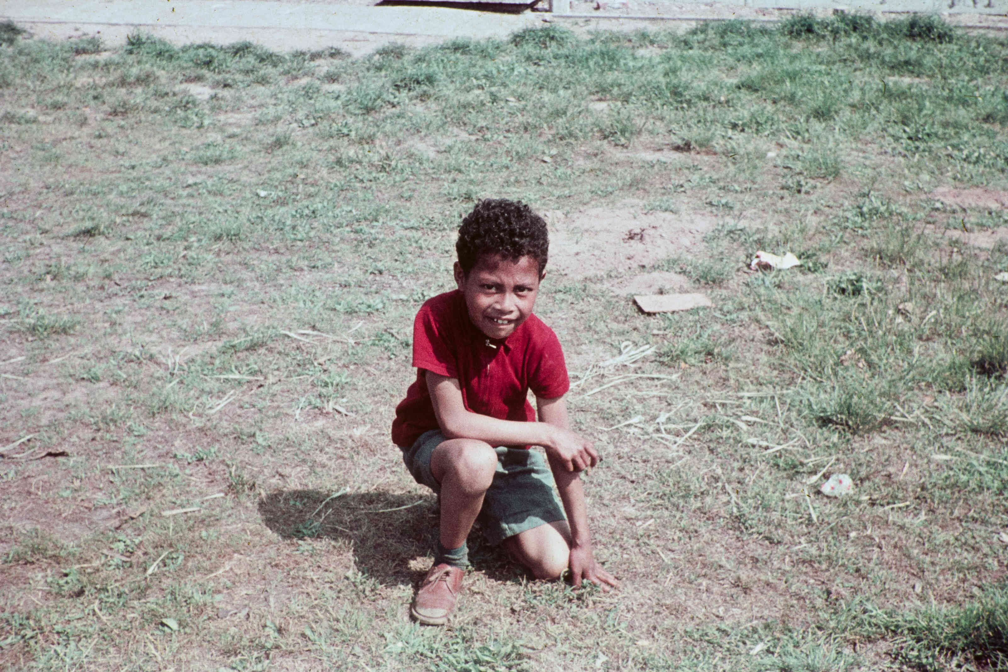 Ambonees kind in woonoord