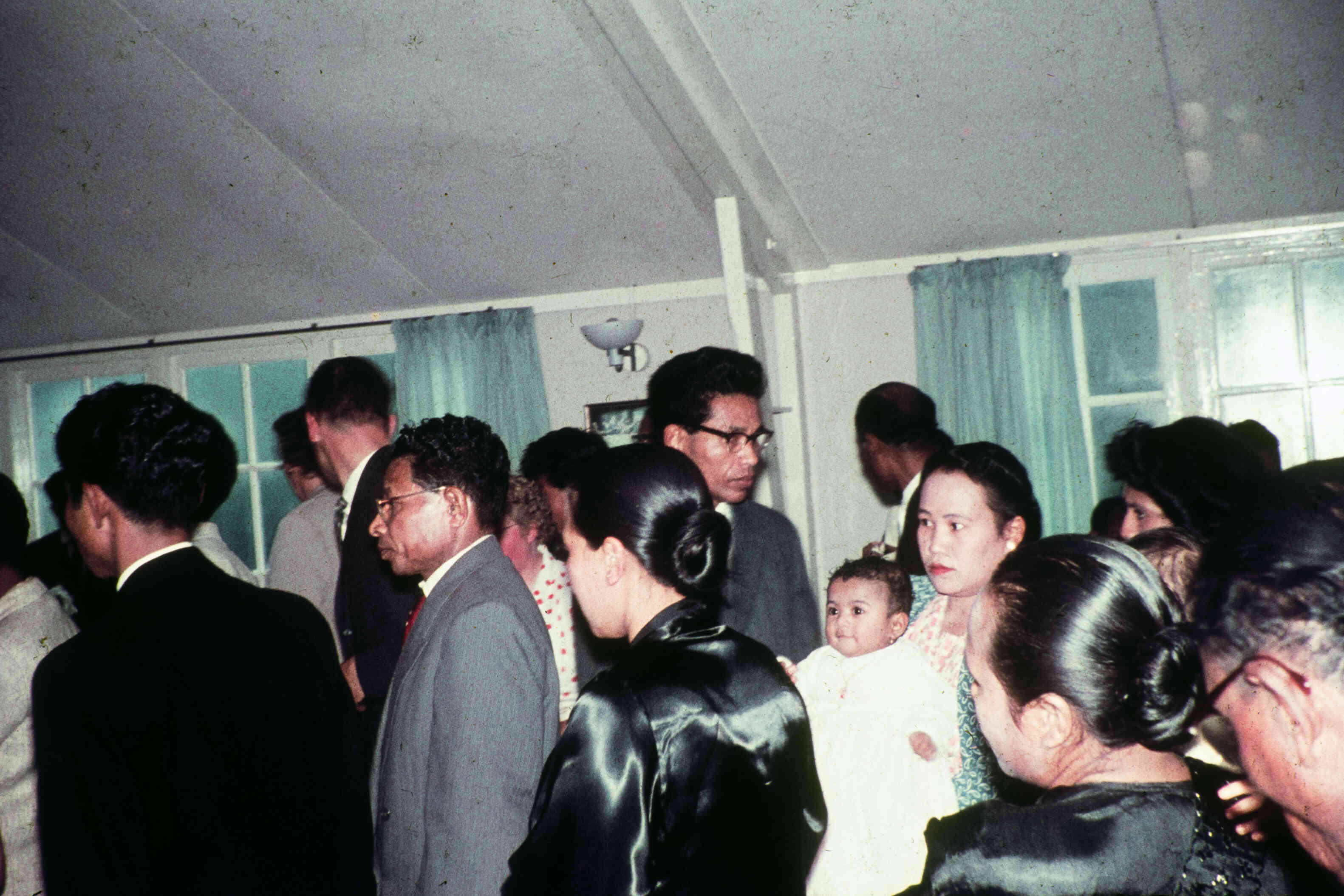 Bruiloft van Ambonezen in woonoord